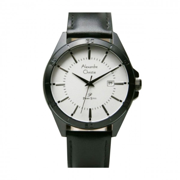 Alexandre Christie AC 1011 Black White Leather lady LDLIGSL New Alexandre Christie AC 1011 Black White Leather lady LDLIGSL New
